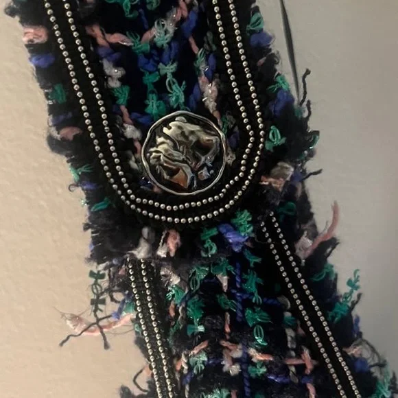 Zara Tweed Overall Dress XS - Picture 2 of 7